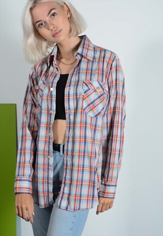 LEVI'S WESTERN SHIRT WITH CHECK.