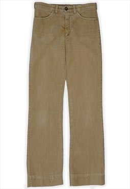 Vintage Reuther Beige Corduroy Trousers Womens