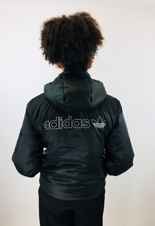 VINTAGE ADIDAS ORIGINALS PUFFER COAT