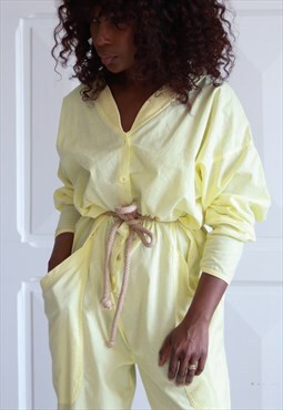 Yellow jumpsuit 1980