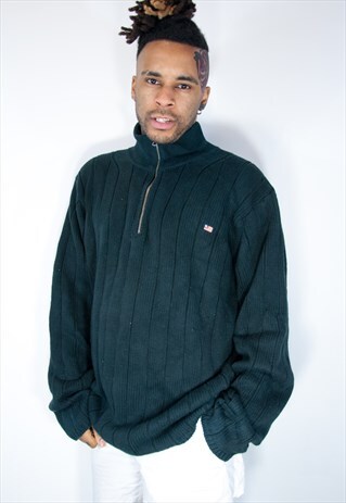 RALPH LAUREN 1/4 ZIP SWEATSHIRT