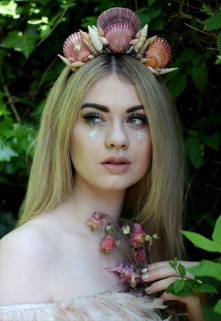 MERMAID CRYSTAL DIAMANTE CROWN