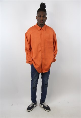 VINTAGE ORANGE SOFT SHIRT
