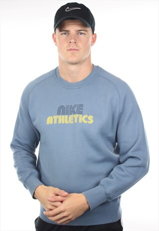VINTAGE NIKE ATHLETICS SPELL OUT SWEATSHIRT JUMPER