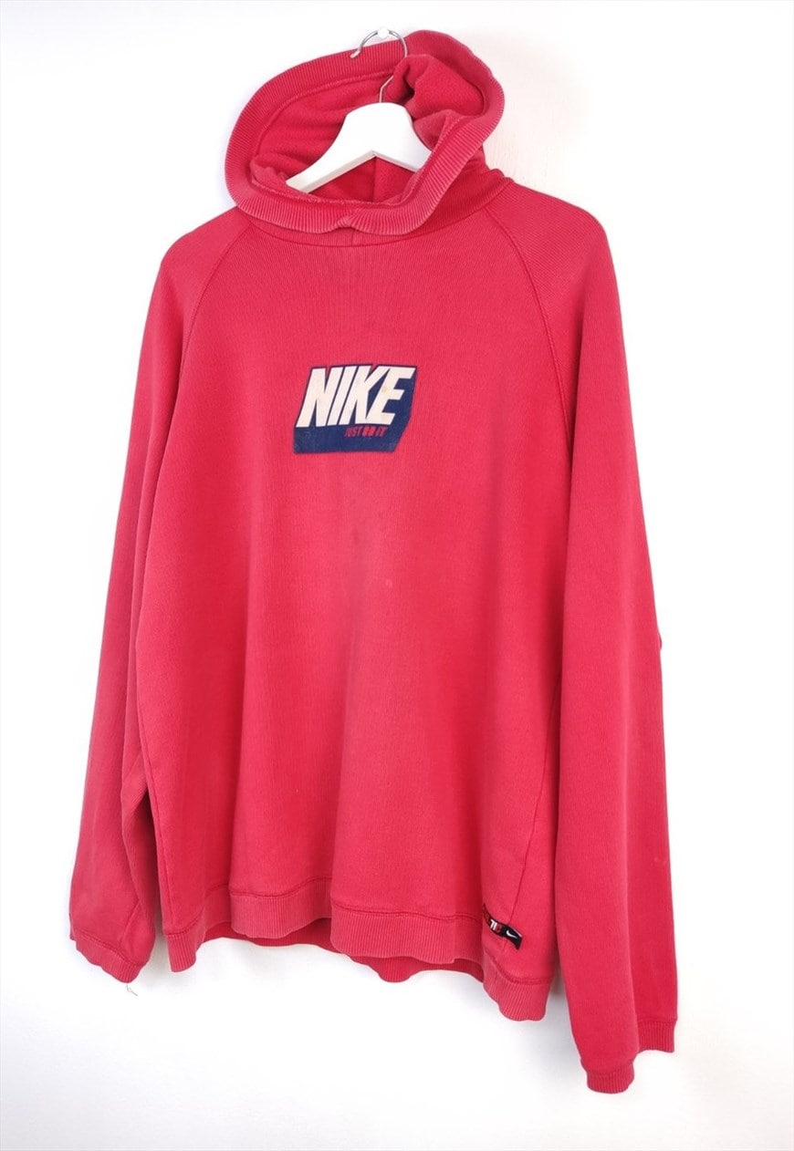 Red vintage nike on sale sweatshirt