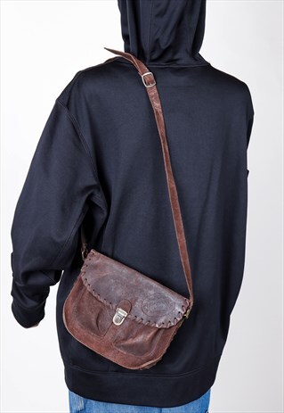 VINTAGE DOUBLE SIDED SHOULDER BAG SB10
