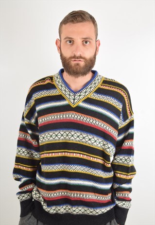 VINTAGE KENZO JUMPER MADE IN AUSTRIA SIZE XL (1532)