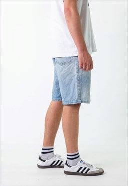 Light Blue 90s Wrangler Denim Jorts Shorts