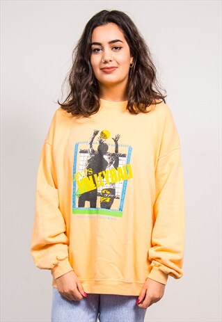 90'S VINTAGE PEACH LEVI'S SPORTS SWEATSHIRT