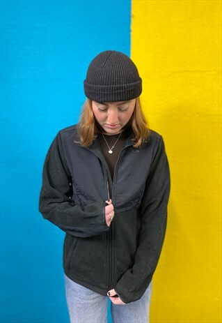 CHAMPION FLEECE BLACK ZIPPER