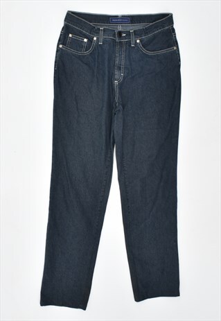 VINTAGE 90'S TRUSSARDI JEANS SLIM NAVY BLUE