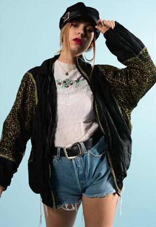 RETRO BLACK SHELL JACKET