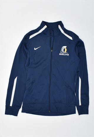 VINTAGE 90'S NIKE TRACKSUIT TOP JACKET NAVY BLUE