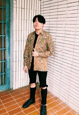 VINTAGE FLORAL FESTIVAL SHIRT HIGHER319