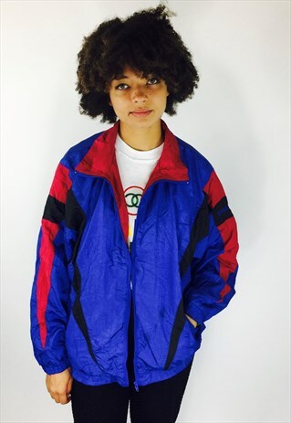 VINTAGE FESTIVAL 80S RAVE WINDBREAKER JACKET
