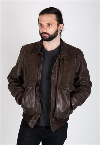 VINTAGE LEATHER JACKET