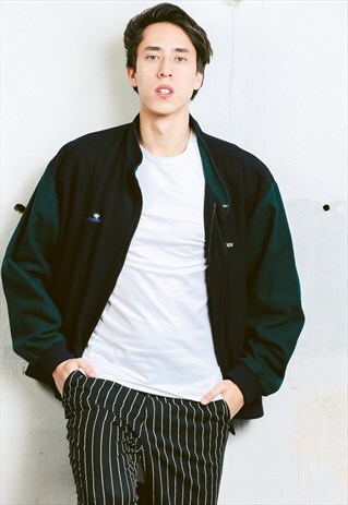 VINTAGE WOOL BOMBER JACKET