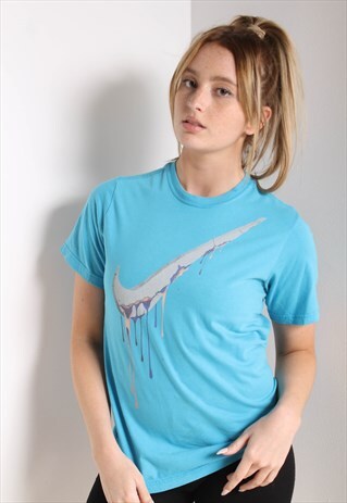 VINTAGE NIKE T-SHIRT BLUE