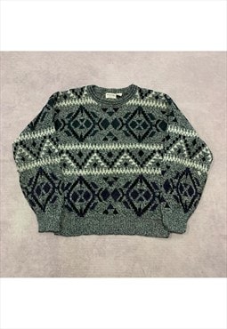 Vintage Knitted Jumper Men's L