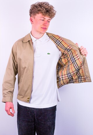 burberry nova check harrington jacket