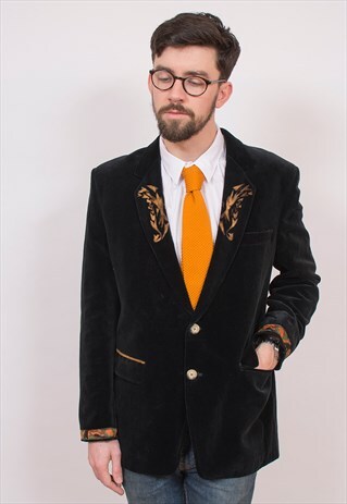 REWORKED BLEACHED VELVET JACKET
