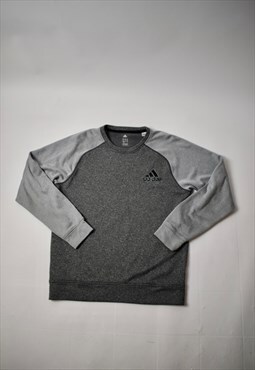 Vintage 90s Adidas Grey Sweatshirt 