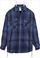Vintage 90's Carhartt Shirt Check Long Sleeve Button Up