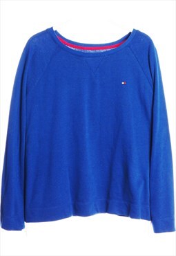 Blue Tommy Hilfiger Round neck Sweatshirt - XXLarge