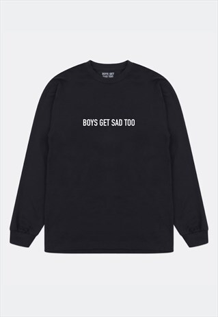 BLOCK LOGO TEE BLACK LONGSLEEVE
