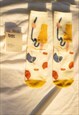 WHITE ABSTRACT WIGGLE SHAPE SOCK