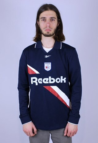 REEBOK VINTAGE SWEATSHIRT RARE BIG LOGO