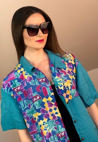 ART HAWAIIAN FRESH 90S 90S SHIRT EUROPE BLOUSE