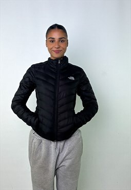 Black 90s The North Face Lightweight Puffer Jacket Coat
