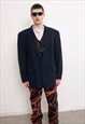 VINTAGE 90S KENZO HOME WOOL BLAZER SUIT JACKET  