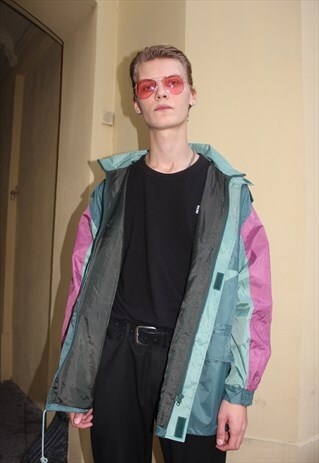 VINTAGE 90' OLDSCHOOL COOL UNISEX MULTI JACKET