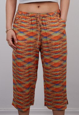 Vintage Missoni Cropped Trousers in Multicolour
