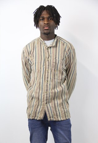 VINTAGE NAVAJO STRIPED SHIRT