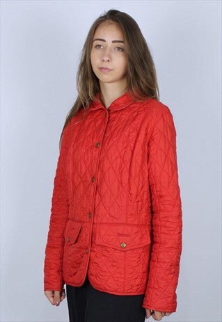 BARBOUR JACKET WOMEN RARE RED