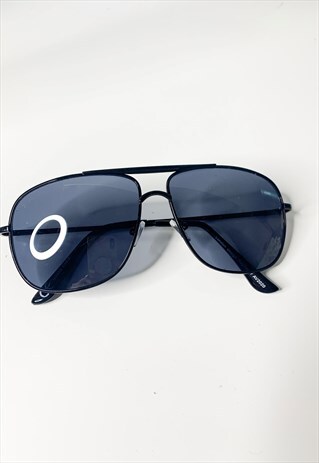 RETRO AVIATOR IN BLACK