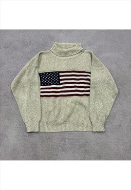 Vintage knitted jumper Women's L