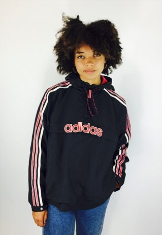 ADIDAS BIG LOGO PULLOVER JACKET