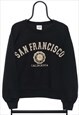 Vintage San Francisco Spellout Oversized Sweatshirt Womens