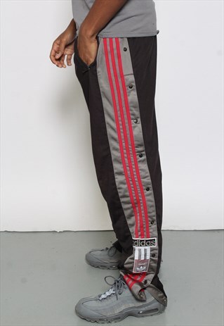 VINTAGE ADIDAS TRACK PANTS BLACK