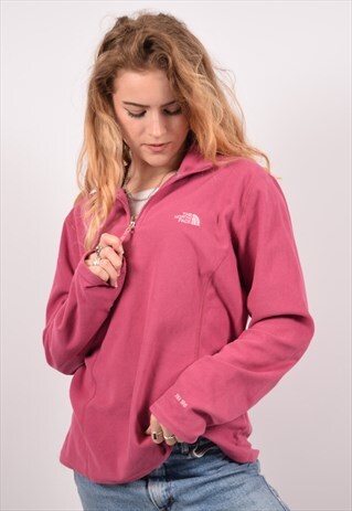 VINTAGE THE NORTH FACE FLEECE JUMPER PURPLE