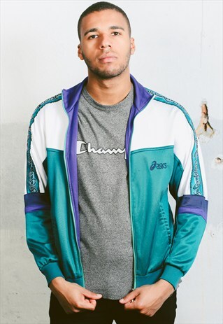 VINTAGE ASICS TRACK JACKET