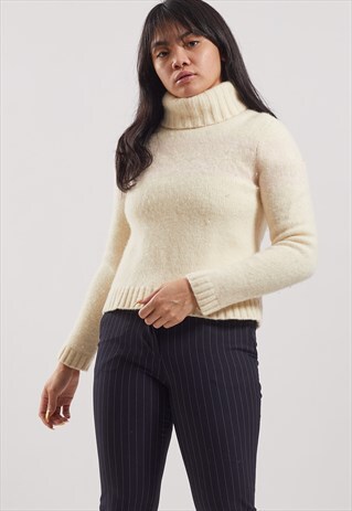 VINTAGE RALPH LAUREN ROLL NECK JUMPER