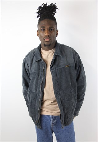 VINTAGE WRANLER NAVY CORD JACKET