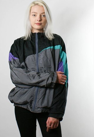 1980S BOMBER JACKET, SHELL JACKET WINDBREAKER, M