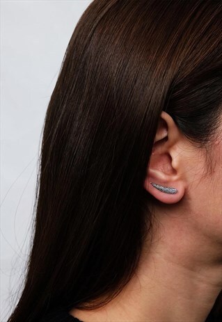 ANGEL WING STERLING SILVER EARRING