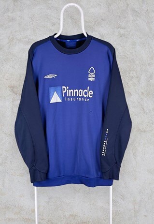 Vintage Nottingham Forest Sweatshirt Umbro Football Shirt XL
